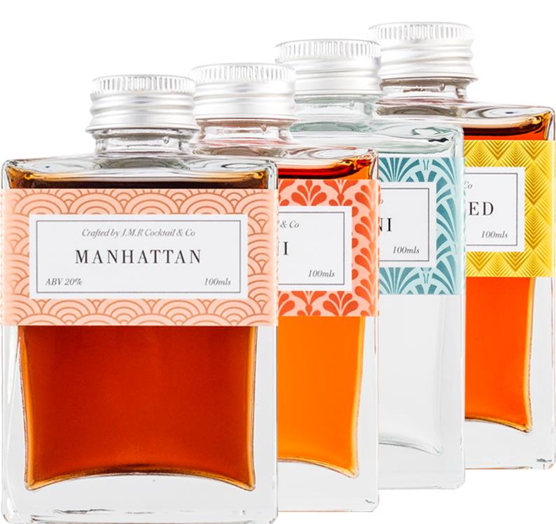 J.M.R Cocktail & Co Classic Gift Set (100ml) - Cocktail - Black Market