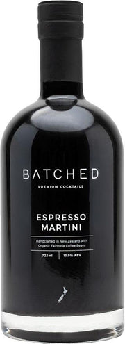 Batched Premium Cocktails Espresso Martini (725ml) - Martini - Black Market