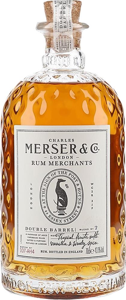 Charles Merser & Co Double Barrel Rum (700ml) - Rum - Black Market