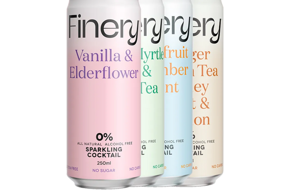 The Ultimate Finery 0% Sparkling Cocktail Collection (250ml) - - Black Market