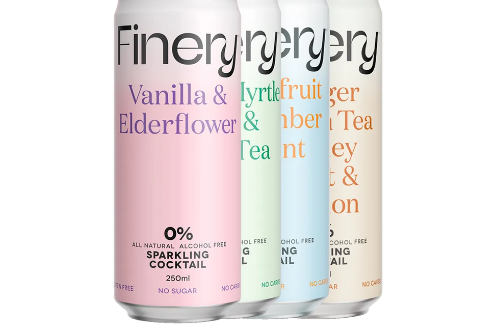 The Ultimate Finery 0% Sparkling Cocktail Collection (250ml) - - Black Market