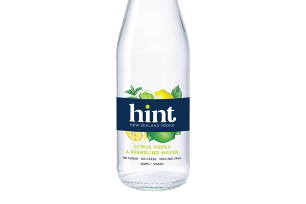 Hint New Zealand Vodka Citrus & Sparkling Water (250ml) - Pre-Mixed - Black Market
