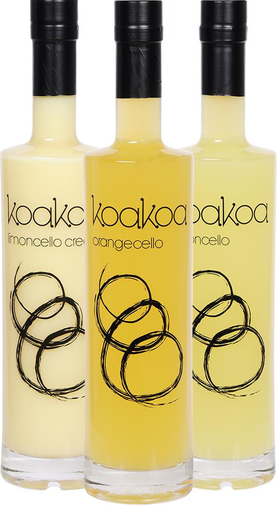 Koakoa Gift Pack 1: Limoncello, Orangecello & Limoncello Cream (375ml) - Liqueur - Black Market