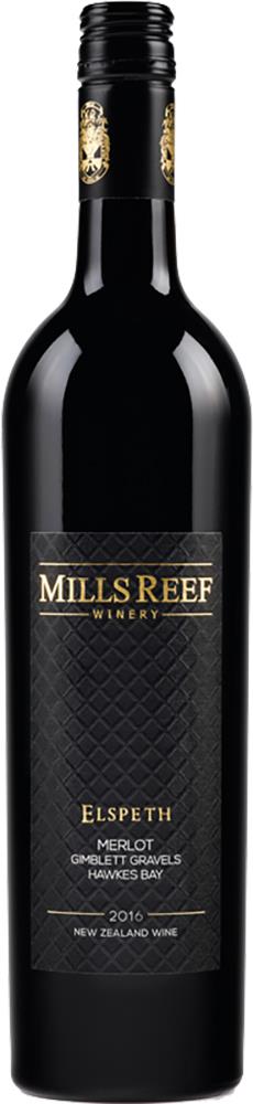 Mills Reef Elspeth Gimblett Gravels Merlot 2016 - Merlot - Black Market