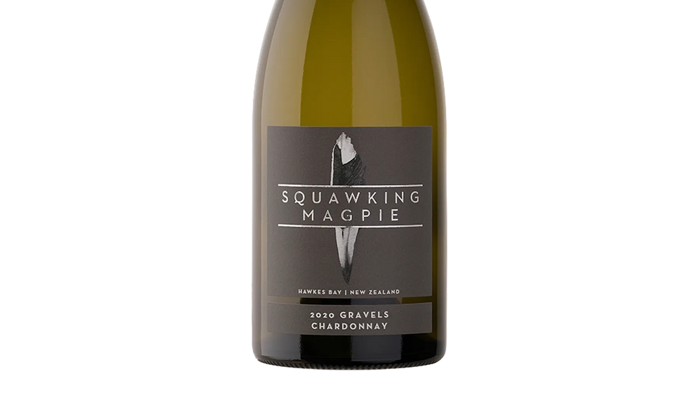 Squawking Magpie The Gravels Hawkes Bay Chardonnay 2020 - Chardonnay - Black Market