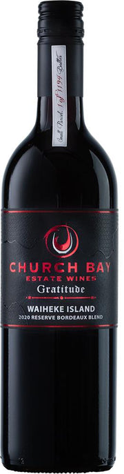 Church Bay Reserve Gratitude Waiheke Island Bordeaux Blend 2020 - Bordeaux Blend - Black Market