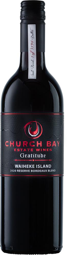 Church Bay Reserve Gratitude Waiheke Island Bordeaux Blend 2020 - Bordeaux Blend - Black Market