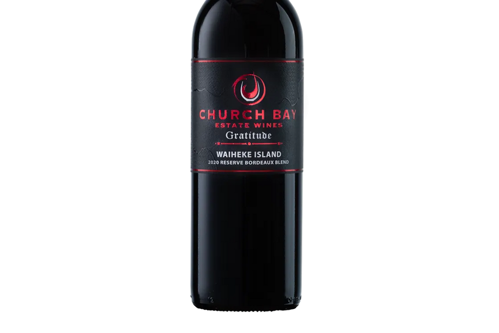 Church Bay Reserve Gratitude Waiheke Island Bordeaux Blend 2020 - Bordeaux Blend - Black Market