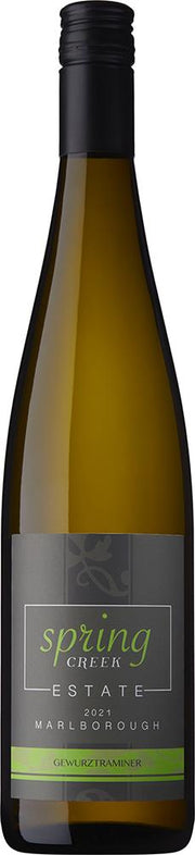 Spring Creek Estate Marlborough Gewürztraminer 2021 (By Hunter's Wines) - Gewürztraminer - Black Market