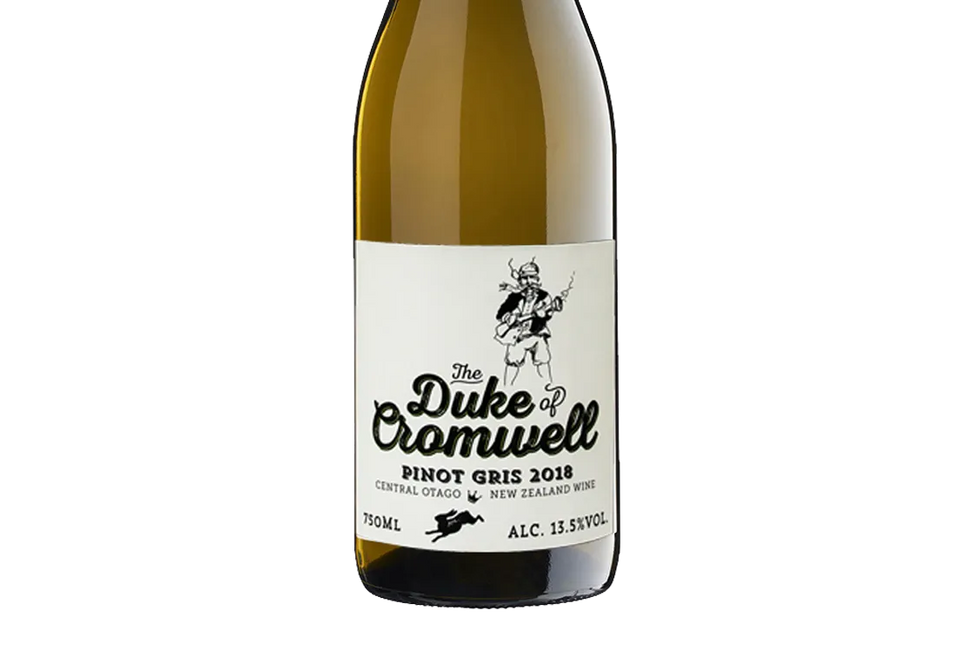 The Duke of Cromwell Central Otago Pinot Gris 2018 - Pinot Gris - Black Market