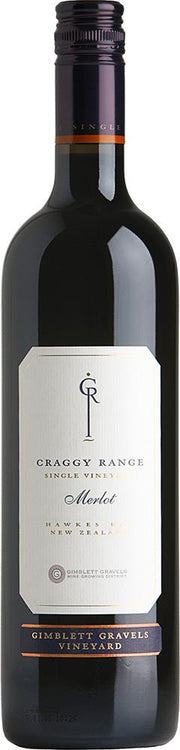 Craggy Range Single Vineyard Gimblett Gravels Vineyard Hawkes Bay Merlot 2019 - Merlot - Black Market