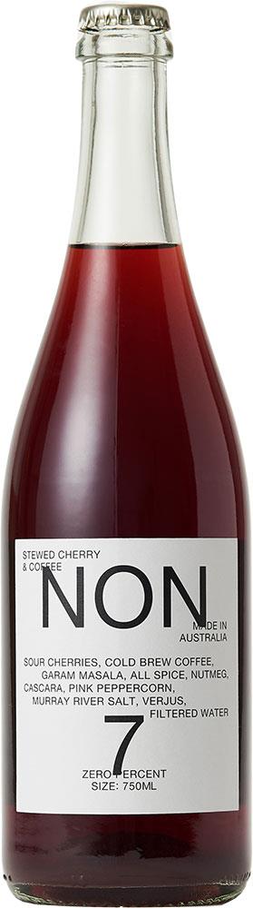 NON 7 Stewed Cherry & Coffee Non Alcoholic Natural Wine NV (Australia) - Brut - Black Market