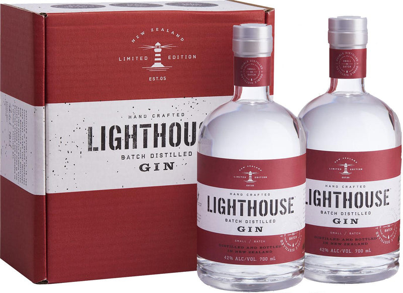 Lighthouse Original London Dry Gin (700ml) (Twin Pack) - Gin - Black Market