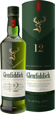 Glenfiddich 12YO Single Malt Scotch Whisky (700ml) - Whisky - Black Market