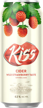 Kiss Cider Wild Strawberry (500ml) - Cider - Black Market