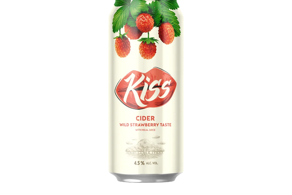 Kiss Cider Wild Strawberry (500ml) - Cider - Black Market