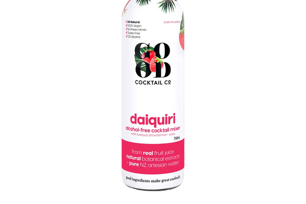 Good Cocktail Co Strawberry Daiquiri Alcohol Free Cocktail Mixer (750ml) - Cocktail - Black Market