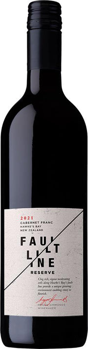 Faultline Reserve Hawke's Bay Cabernet Franc 2021 - Cabernet Franc - Black Market