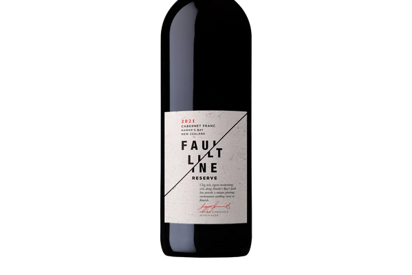 Faultline Reserve Hawke's Bay Cabernet Franc 2021 - Cabernet Franc - Black Market
