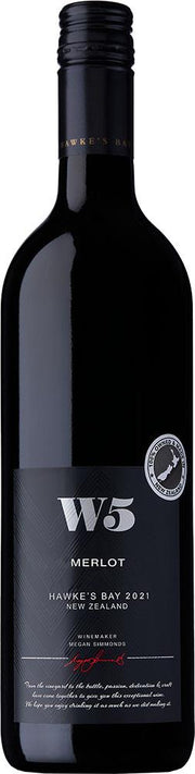W5 Hawke's Bay Merlot 2021 - Merlot - Black Market