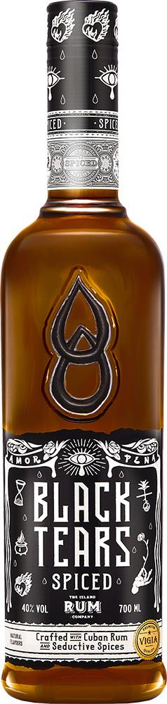 Black Tears Cuban Dry Spiced Rum (700ml) - Rum - Black Market