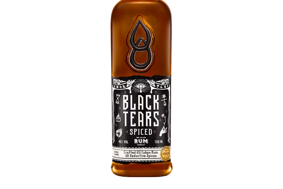 Black Tears Cuban Dry Spiced Rum (700ml) - Rum - Black Market
