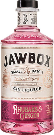 Jawbox Rhubarb & Ginger Gin Liqueur (700ml) - Liqueur - Black Market