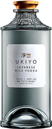 Ukiyo Japanese Rice Vodka (700ml) - Vodka - Black Market