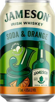 Jameson Soda & Orange (375ml) (3x10pk) - Whisky - Black Market