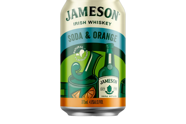 Jameson Soda & Orange (375ml) (3x10pk) - Whisky - Black Market