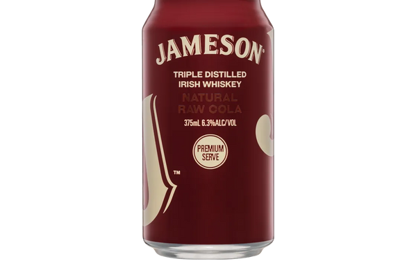Jameson Natural Raw Cola (375ml) (6x4pk) - Whisky - Black Market