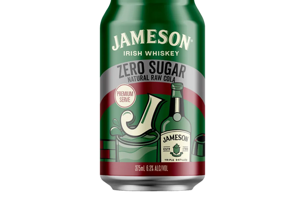 Jameson Zero Sugar Natural Raw Cola (375ml) (6x4pk) - Whisky - Black Market