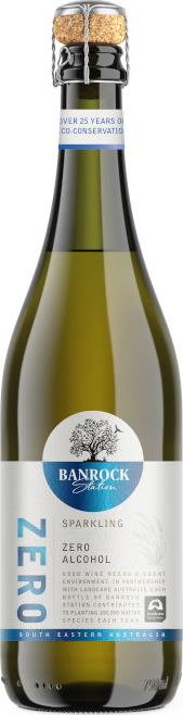 Banrock Station Zero Alcohol Sparkling NV (Australia) - Brut - Black Market