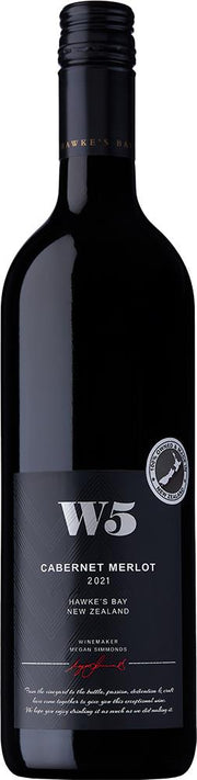 W5 Hawke's Bay Cabernet Merlot 2021 - Cabernet Sauvignon - Black Market