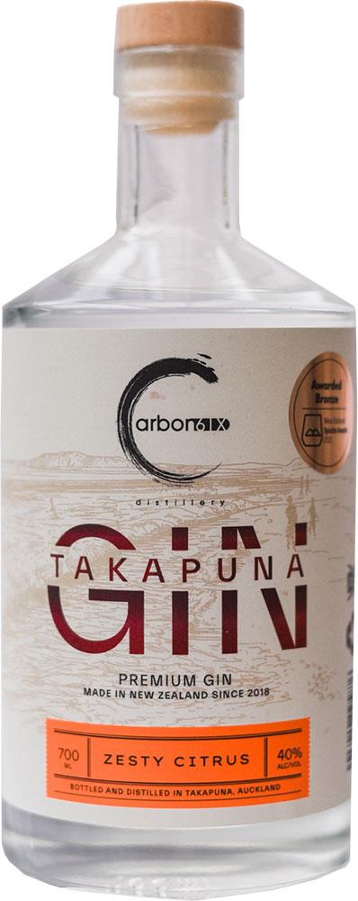 CarbonSix Takapuna Zesty Citrus Gin (700ml) - Gin - Black Market