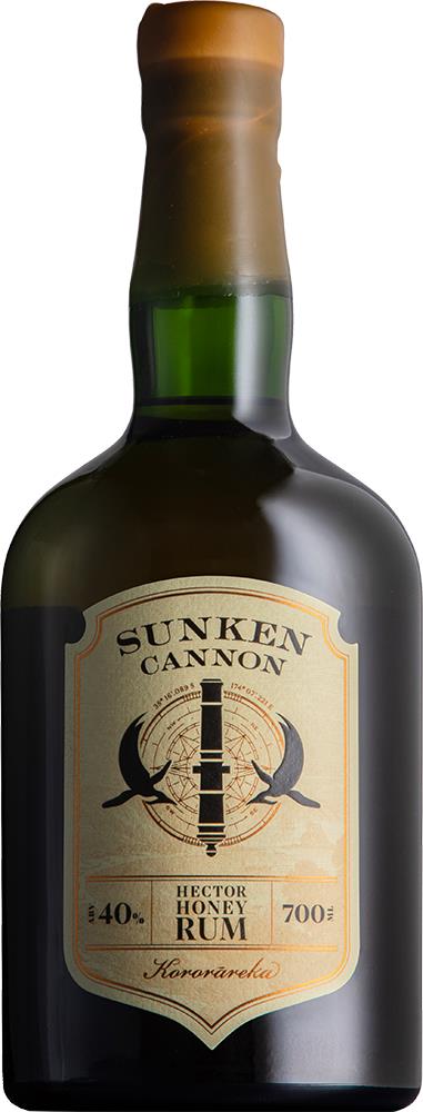 Sunken Cannon Hector Honey Rum (700ml) - Rum - Black Market