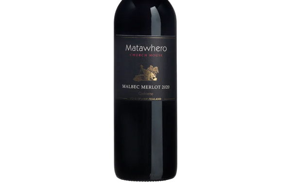 Matawhero Church House Gisborne Malbec Merlot 2020 - Malbec - Black Market