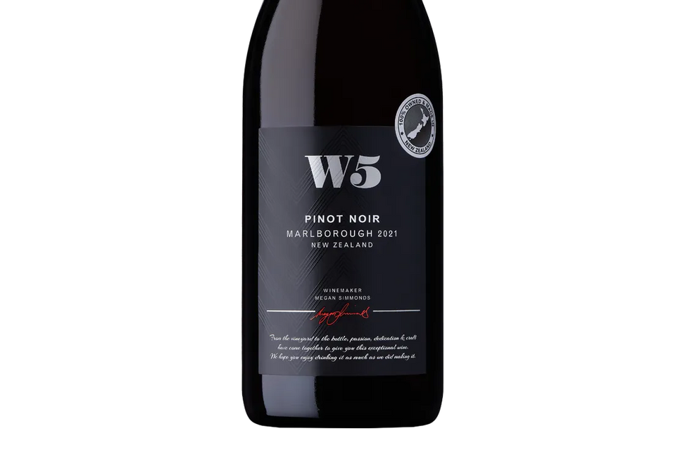 W5 Marlborough Pinot Noir 2021 - Pinot Noir - Black Market