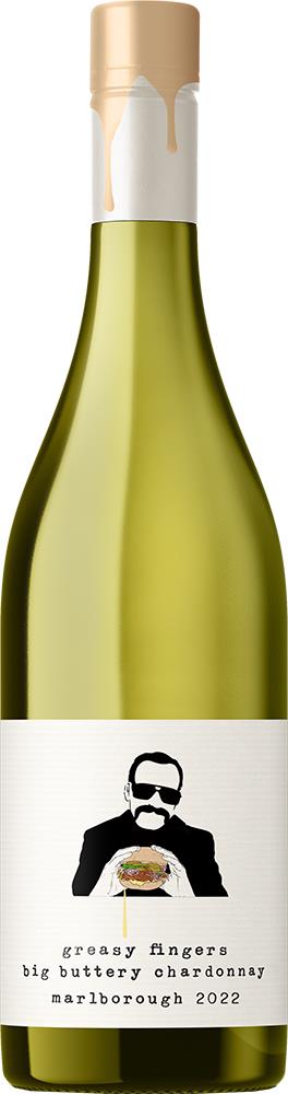 Greasy Fingers Big Buttery Marlborough Chardonnay 2022 - Chardonnay - Black Market
