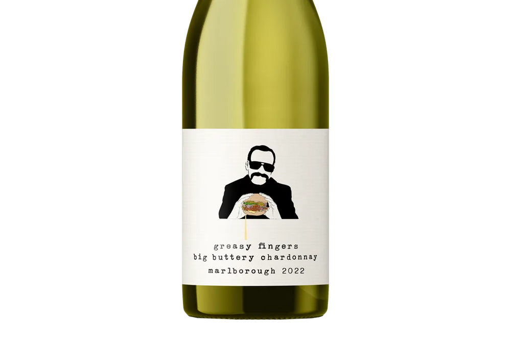 Greasy Fingers Big Buttery Marlborough Chardonnay 2022 - Chardonnay - Black Market