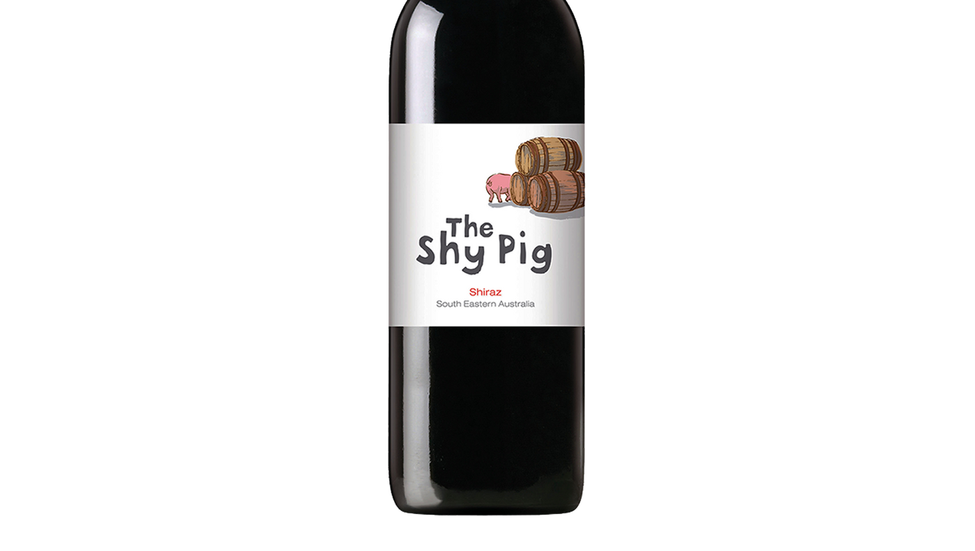 The Shy Pig South Eastern Australia Shiraz 2022 (Australia) - Shiraz - Black Market