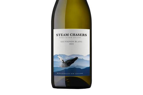 Steam Chasers Lighter Alcohol Marlborough Sauvignon Blanc 2023 (Export Wine) - Sauvignon Blanc - Black Market