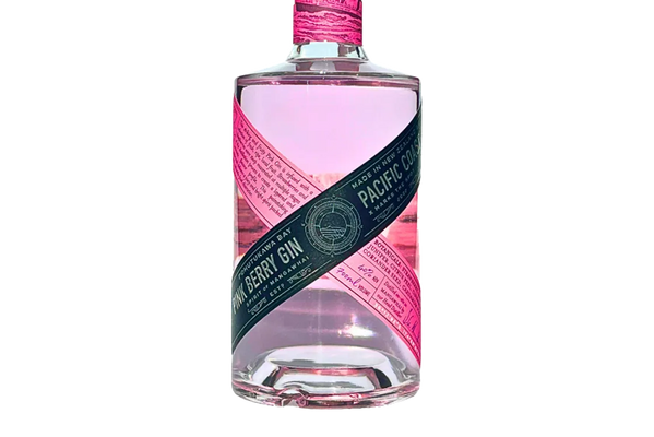 Pacific Coast Pohutukawa Bay Pink Berry Gin (700ml) - Gin - Black Market
