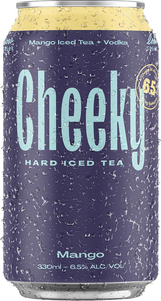 Cheeky Hard Iced Tea Mango 6.5% (330ml) (4x6pk) - - Black Market