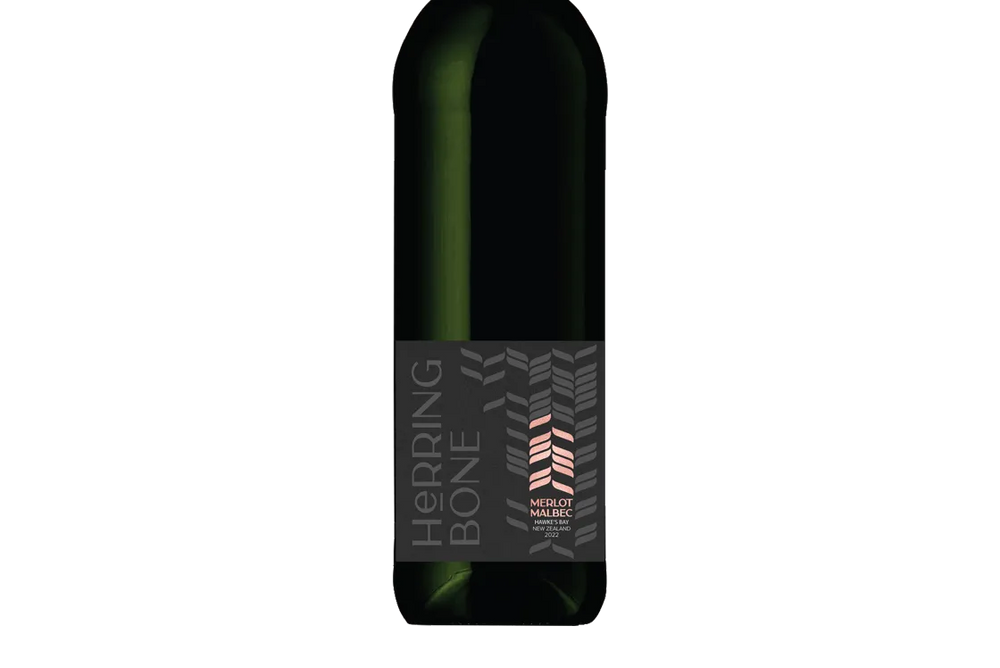 Herringbone Hawke's Bay Merlot Malbec 2022 - Merlot - Black Market