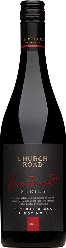 Church Road McDonald Series Central Otago Pinot Noir 2022 - Pinot Noir - Black Market