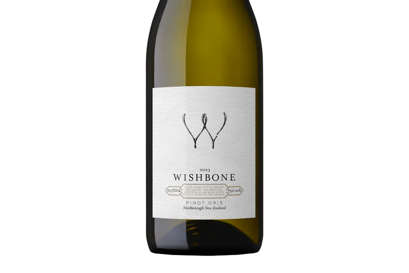 Wishbone Marlborough Pinot Gris 2023 (02) - Pinot Gris - Black Market