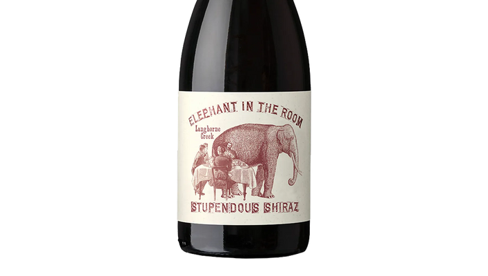 Elephant In The Room Stupendous Langhorne Creek Shiraz 2022 (Australia) - Shiraz - Black Market