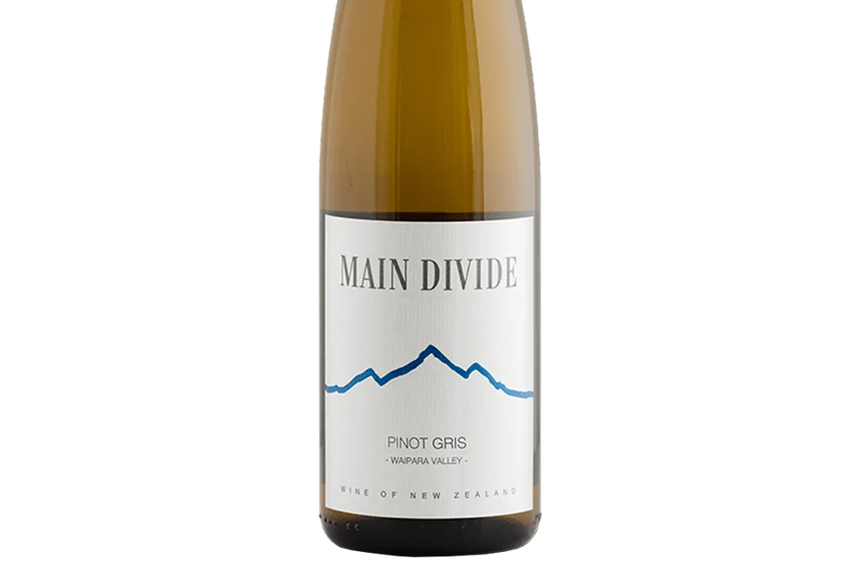 Main Divide Waipara Valley Pinot Gris 2024 - Pinot Gris - Black Market