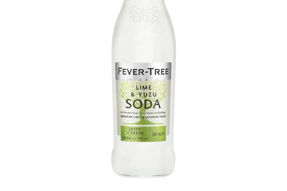 Fever Tree Lime & Yuzu Soda (500ml) - Soda Water - Black Market